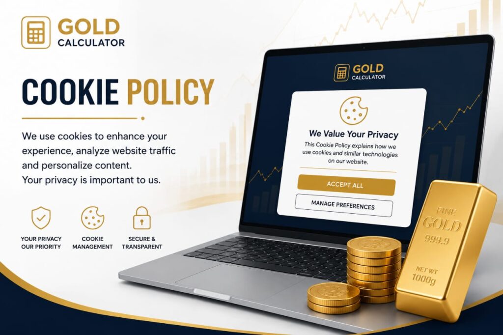 Cookie Policy - Gold calculator
