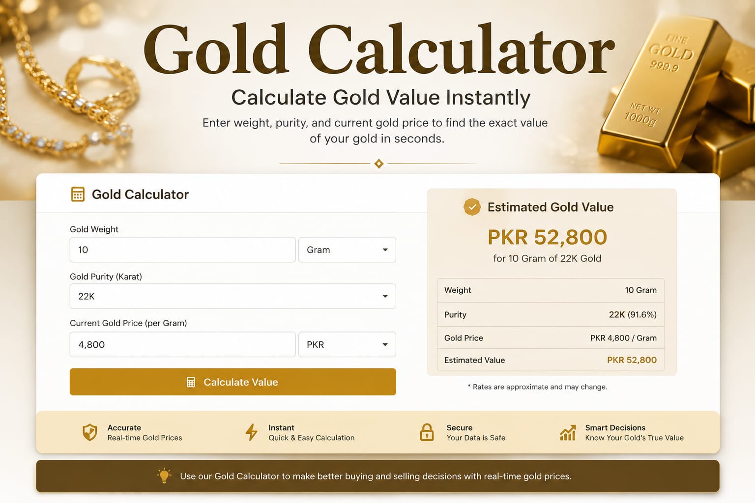Gold Calculator