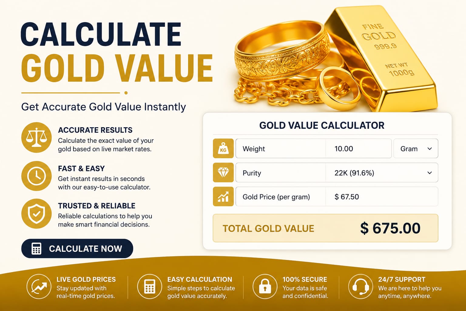 Calculate Gold Value (best)