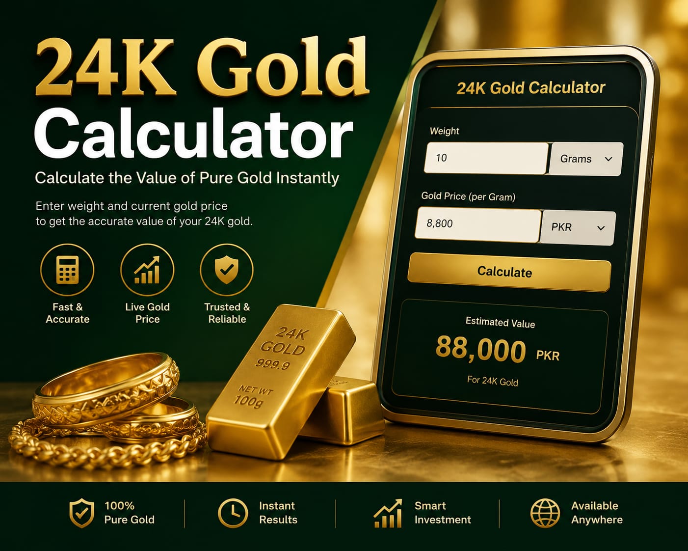 24K Gold Calculator