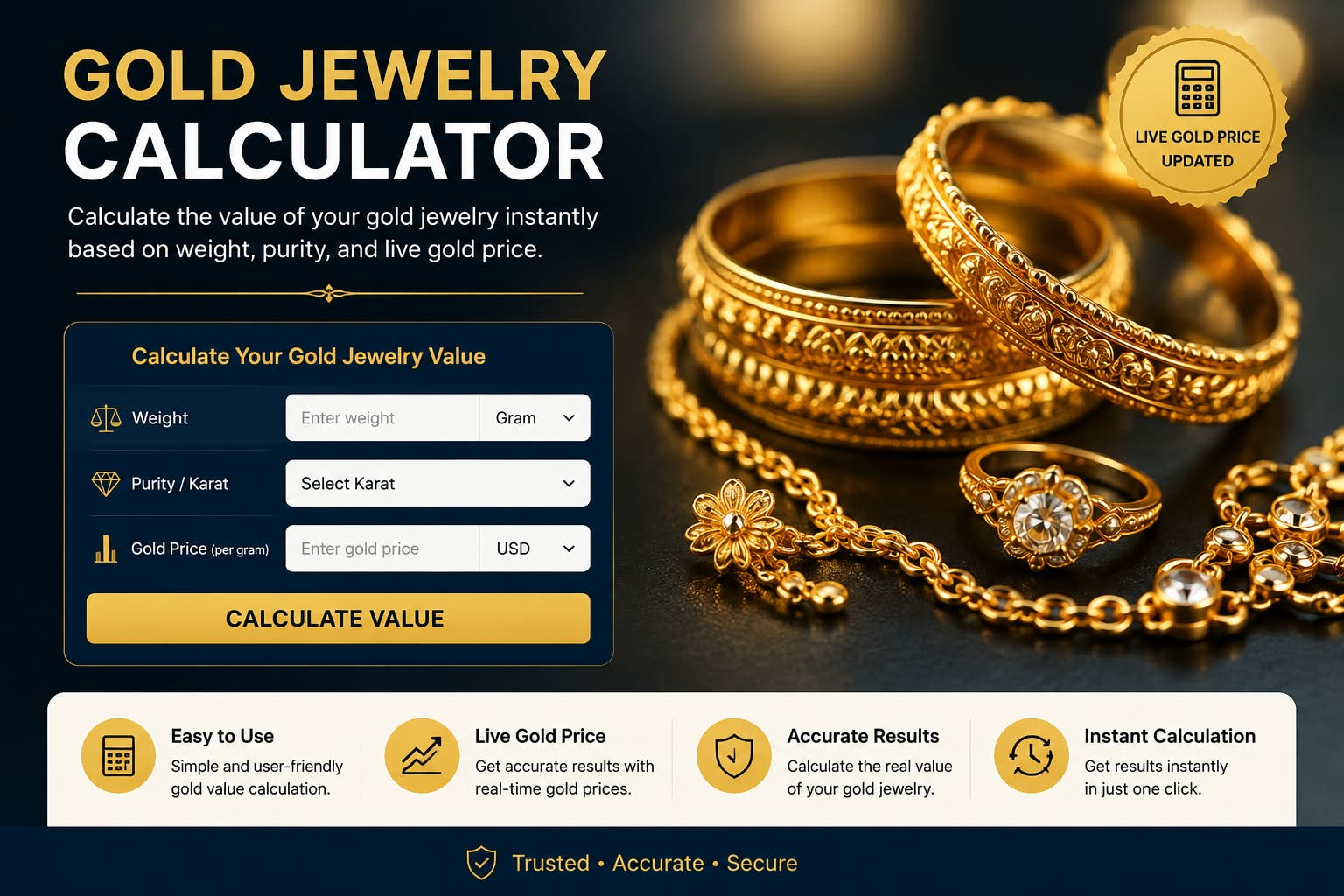 Gold Jewelry Calculator