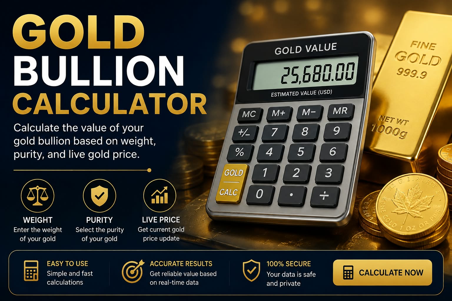 Gold Bullion Calculator
